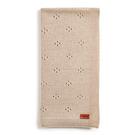 Плед Twins трикотаж 80x80 Air 1406-TTA-201, latte, бежевый