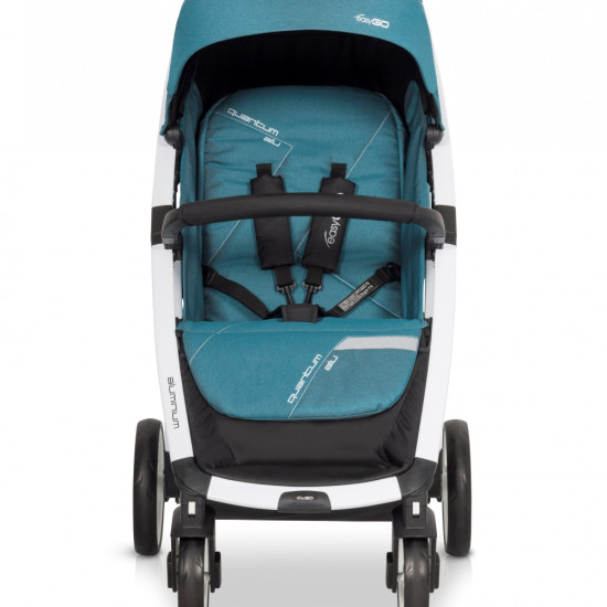 Коляска EasyGo Quantum Alu adriatic, бирюза