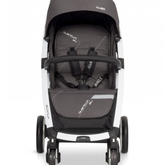 Коляска EasyGo Quantum Alu anthracite, графит