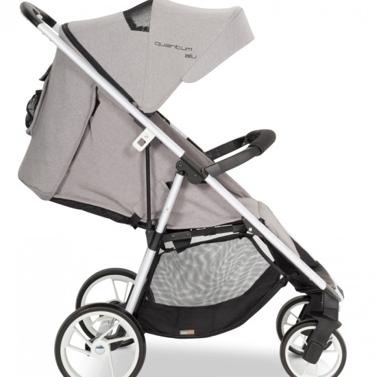 Коляска EasyGo Quantum Alu grey fox, серый