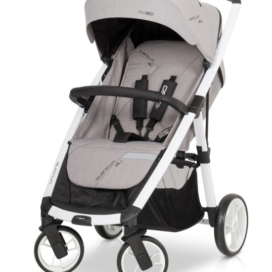 Коляска EasyGo Quantum Alu grey fox, серый