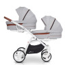 Коляска для двійні EasyGo 2 of Us grey fox, сірий