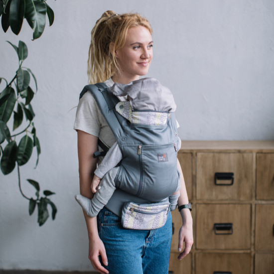 Эрго - рюкзак Love & Carry AIR X LC120, Дзэн, серый