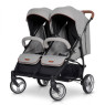 Коляска для двойни EasyGo Domino grey fox, серый