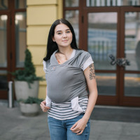 Слинг - шарф Love & Carry LC420, графит 
