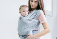 Слинг - шарф Love & Carry LC413, Серебро, серебряный