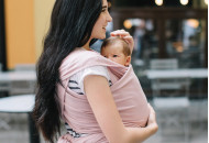 Слинг - шарф Love & Carry LC421, Орхидея, светло розовый