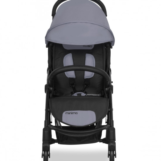 Коляска EasyGo Minima grey fox, серый