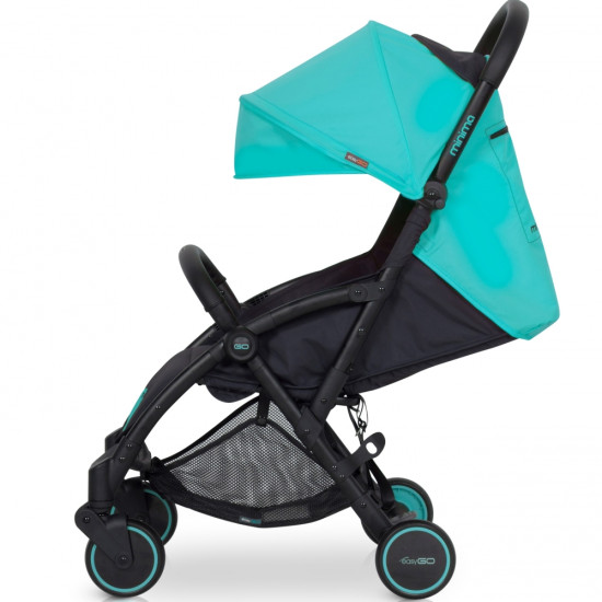 Коляска EasyGo Minima malachite, бирюза