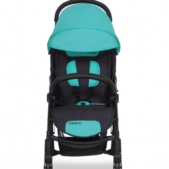 Коляска EasyGo Minima malachite, бирюза