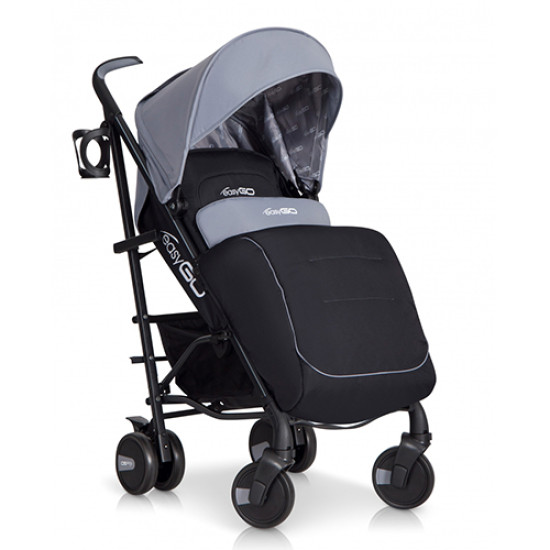 Коляска EasyGo Nitro grey fox, серый