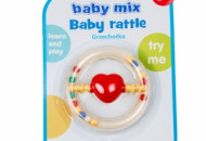 Грызунок пластиковый Сердечко Baby Mix
