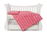 Сменная постель 3 эл Twins Comfort line Фламинго розовый