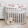 Bed kit 6 EL Twins Dolce Insta 3 4075-Di3C-08 Unicorn, pink