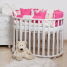 Bed a set 6 EL Twins Dolce Insta 3 4075-Di3D-08 Thumbelina, Pink