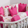 Bed a set 6 EL Twins Dolce Insta 3 4075-Di3D-08 Thumbelina, Pink
