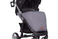 Коляска EasyGo Virage Ecco прогулочная anthracite, графит