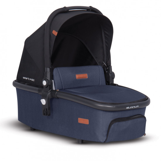 Люлька EasyGo Smart Air denim, джинсовый