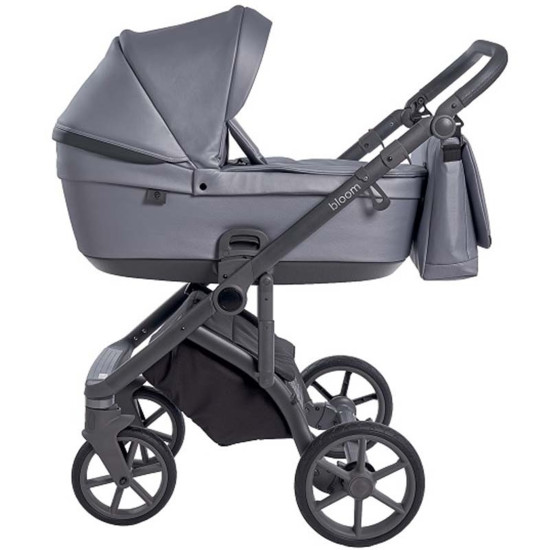 Коляска 2 в 1 Roan Bloom Grey Pear, серый