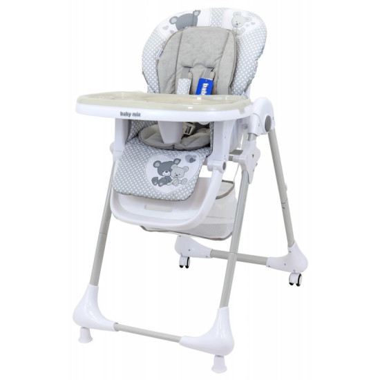 Стульчик Baby Mix UR-B003S UR-B003S grey, grey, серый