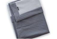 Плед Twins Pastel nude Summer 100х100 1407-TPS-10, grey, светло серый