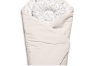 A set of an envelope-file with a Twins Bear 9064-TB-02 ECRU pillow, beige