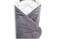 A set of an envelope-file with a pillow Twins Bear 9064-TB-10, GREY, Gray