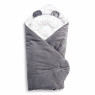 A set of an envelope-file with a pillow Twins Bear 9064-TB-10, GREY, Gray