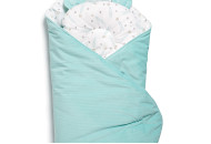 A set of an envelope-file with a pillow Twins Bear 9064-TB-14, Mint, Mint