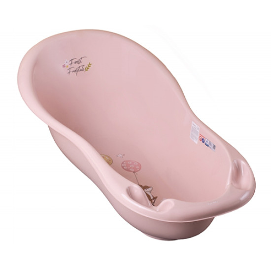 Children's bathtub Tega Forest Fairy Tale 102 cm light pink