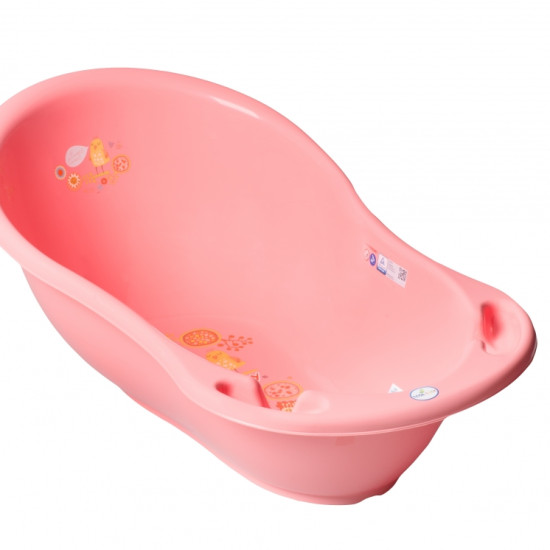 Детская ванна Tega Фольк 86 см peach розовый