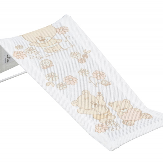 Slide for bathing babies 3D membrane Tega Bear white