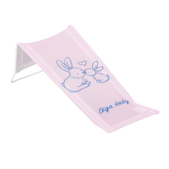 Slide for bathing babies 3D membrane Tega Rabbits pink