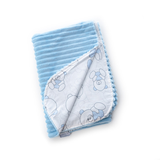 Плед Twins Trip Summer 104x80 1408-TTS-401, light blue, свет голубой