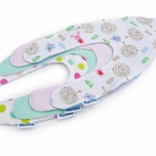 Слюнявчик Twins водонепроницаемый трикотаж /5 шт/