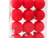 Игрушки на елку Cottonballlights 12 шаров