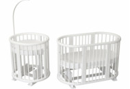 Кроватка Ovalbed 8 в 1 с маятником