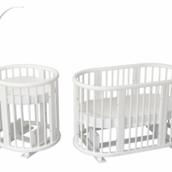 Кроватка Ovalbed 8 в 1 с маятником
