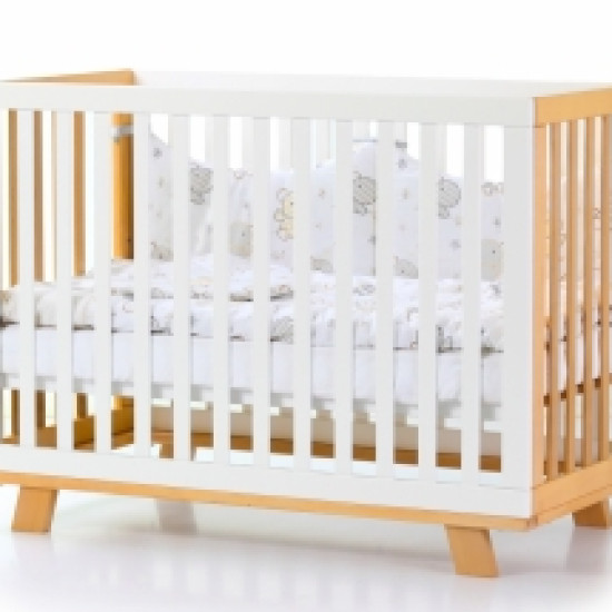 Кроватка Верес ЛД1 Манхэттен без колес без ящика на ножках