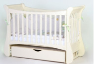 Ліжечко Верес ЛД20 Тюльпан без коліс без шухляди