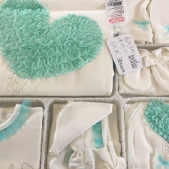 Комплект на выписку Bebetto Lovely day 10 предметов