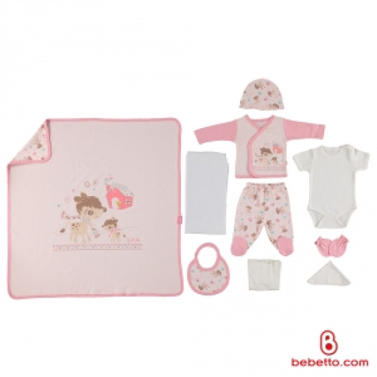 Комплект на выписку Bebetto Pumpkin 6 предметов