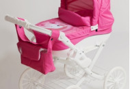 Коляска для куклы Adbor Lily White