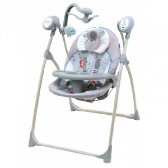 Кресло-качалка Baby Mix SW102RC +мобиль и пульт