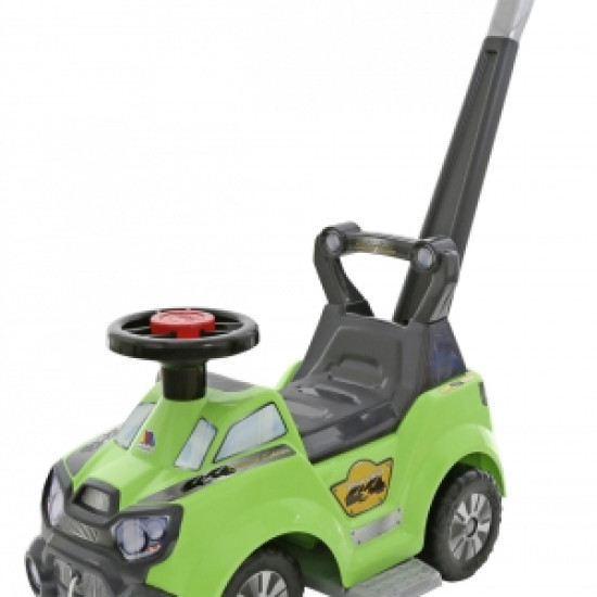 Автомобиль-каталка Sokol с ручкой и подножкой