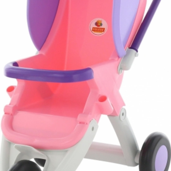 Коляска для кукол прогулочная 3-х колесная Polesie