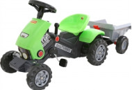 Автомобіль-каталка Turbo-2 з педалями і напівпричепом