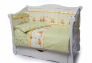 Детская постель Twins Comfort 4 элемента бампер подушки Медуны