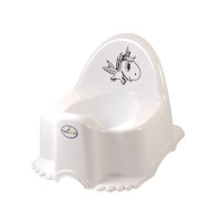 Горшок Tega Eco PO-055 Единорог музыкальный PO-055-103, white, белый