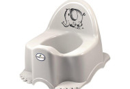 Горшок Tega Eco PO-057 Слоник музыкальный PO-057-162, grey, серый